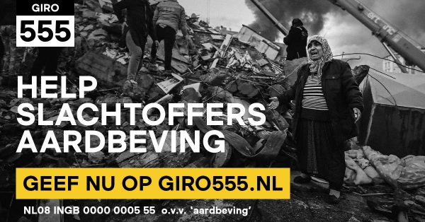 Landelijke acties voor slachtoffers aardbeving